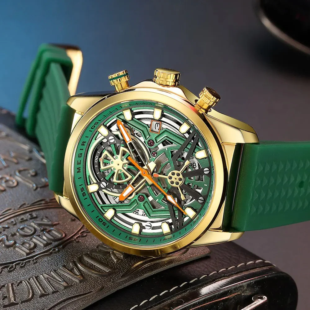 Imperio Skeleton Chrono Watch - Image 5