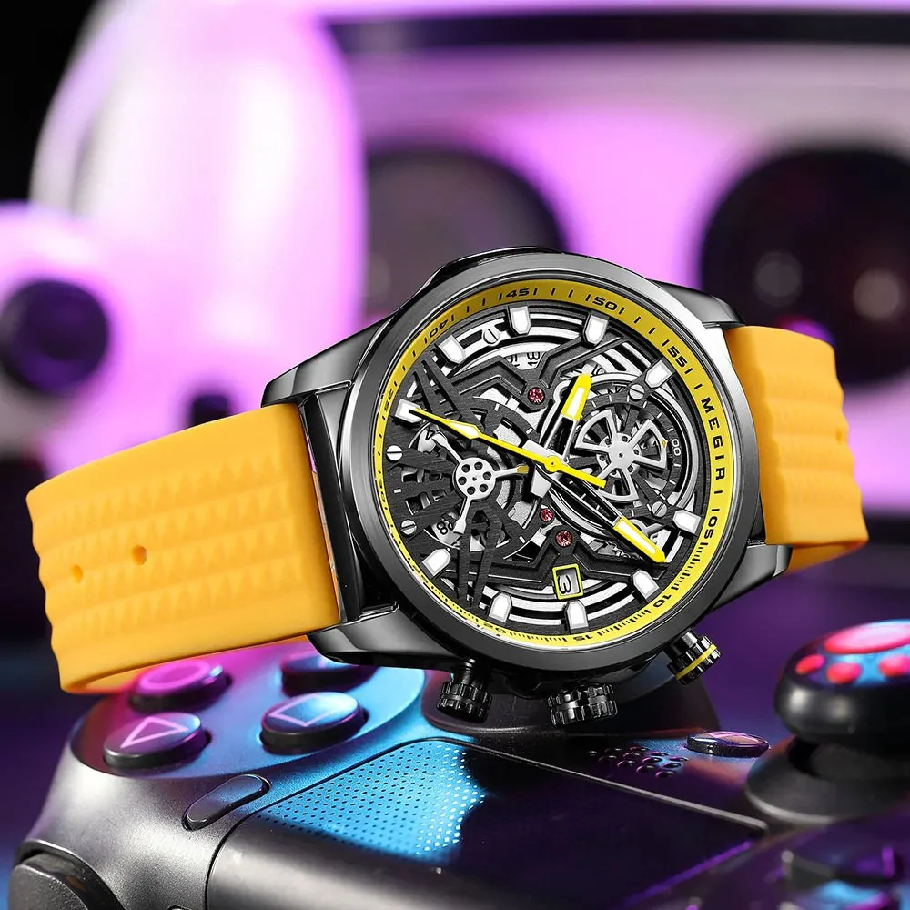 Imperio Skeleton Chrono Watch - Image 6