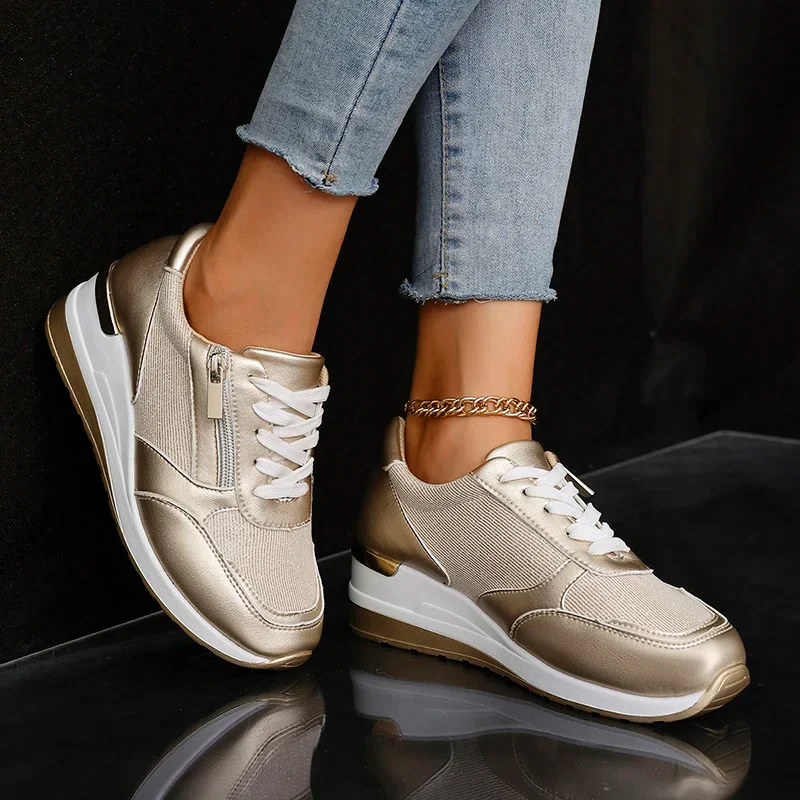 Isabella Moore Platform Sneaker - Image 3