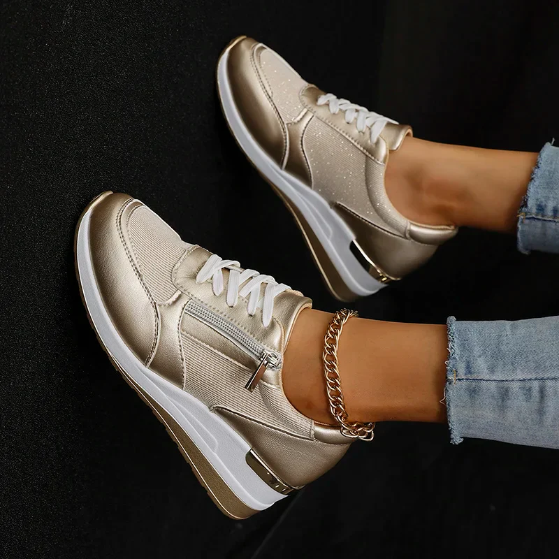 Isabella Moore Platform Sneaker - Image 4