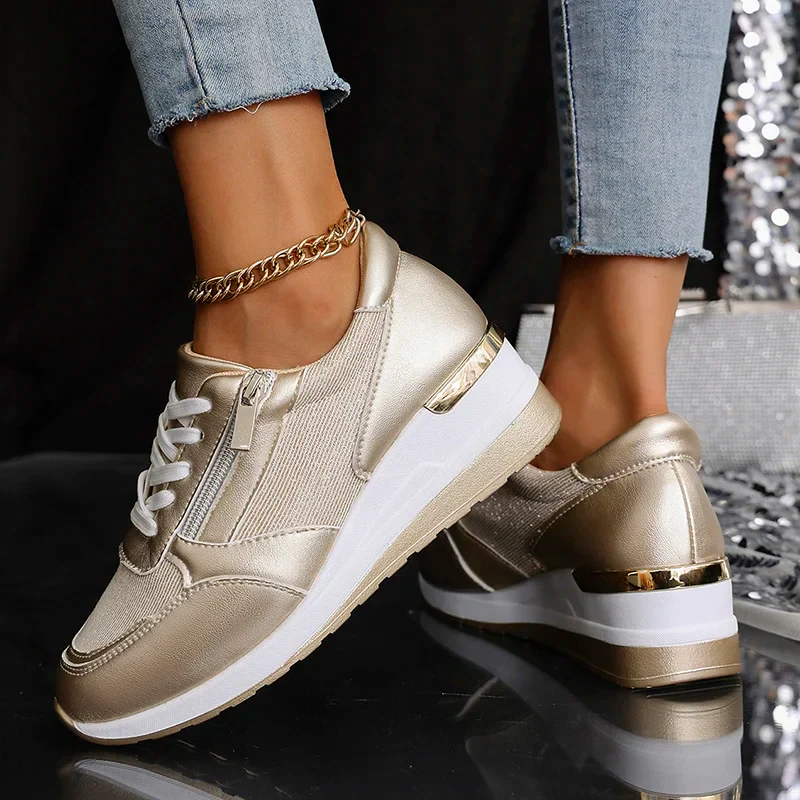 Isabella Moore Platform Sneaker - Image 5