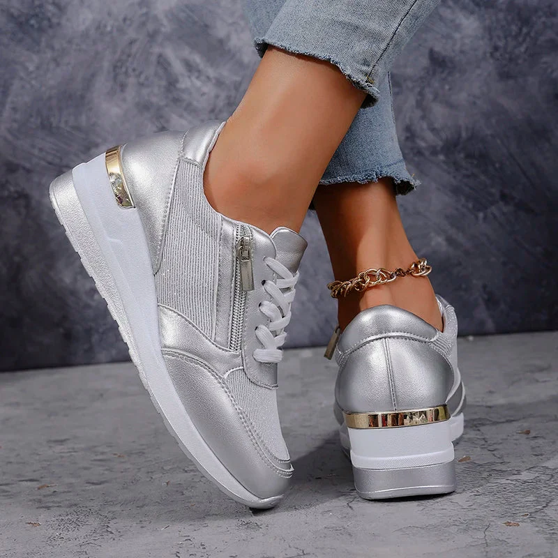 Isabella Moore Platform Sneaker - Image 9
