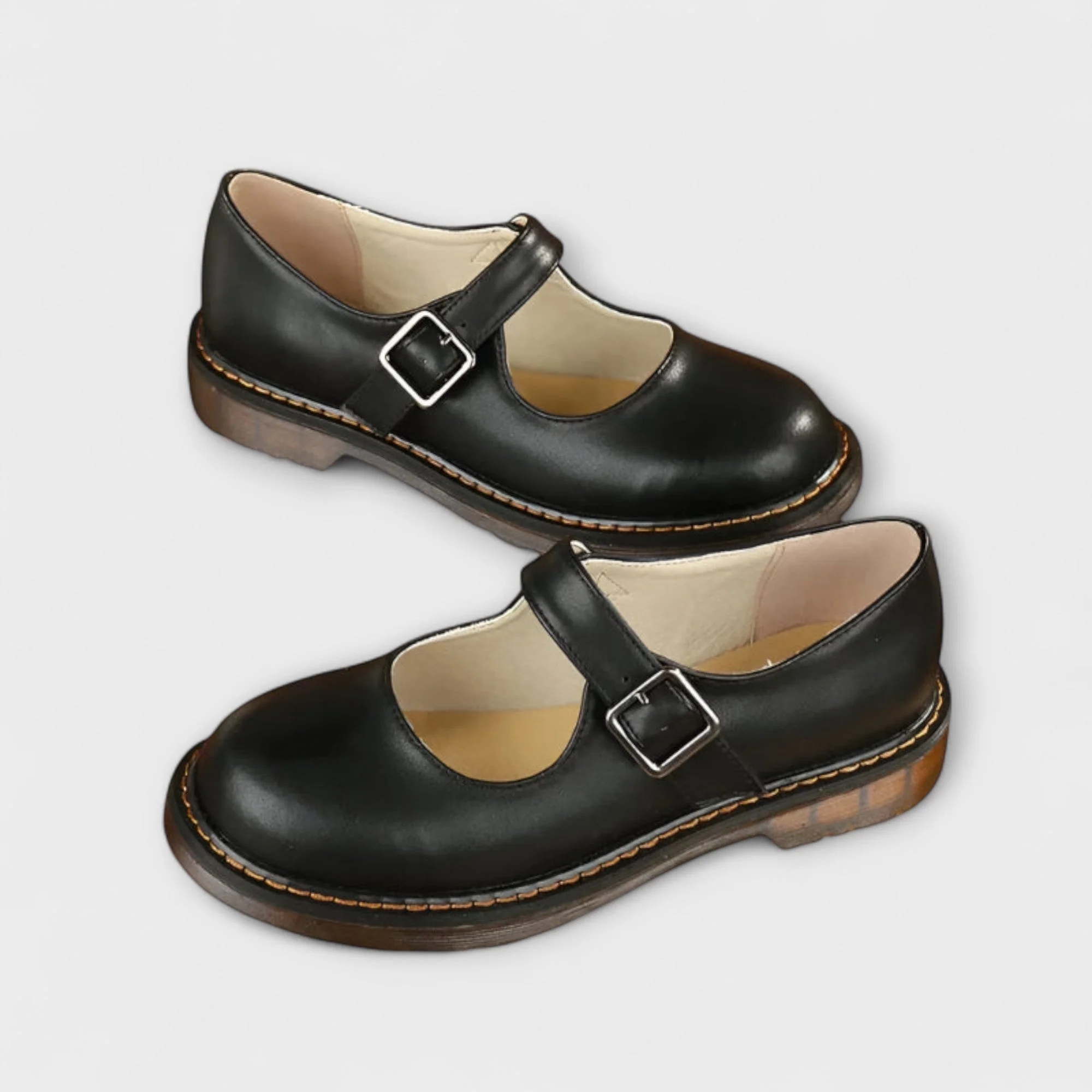Isabelle Buckle Strap Shoes - Image 4