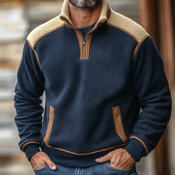 Jack Anthony Sherpa Pullover - Image 3