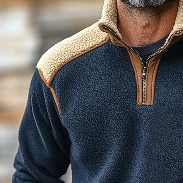 Jack Anthony Sherpa Pullover - Image 5