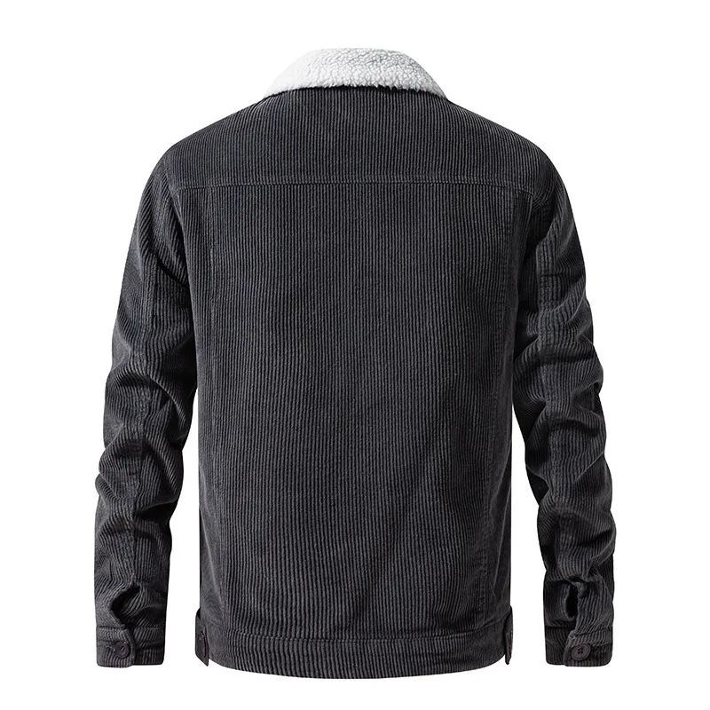 Jack Harrington Fleece-Lined Corduroy Jacket - Image 4