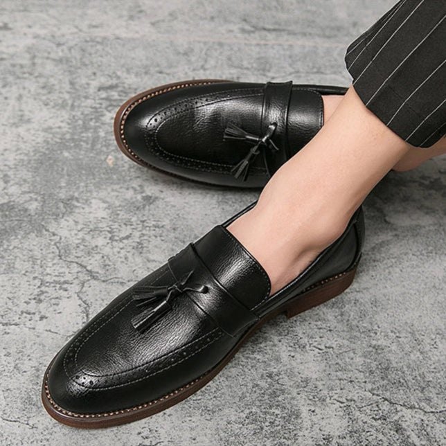 Jack Wellington Leather Loafers - Image 10