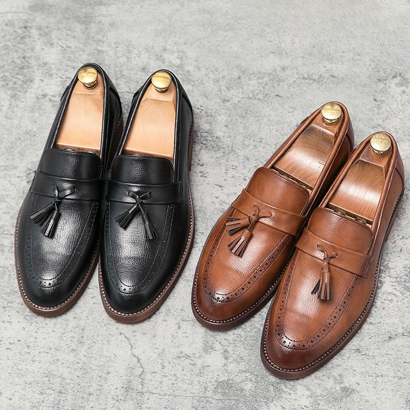 Jack Wellington Leather Loafers - Image 11