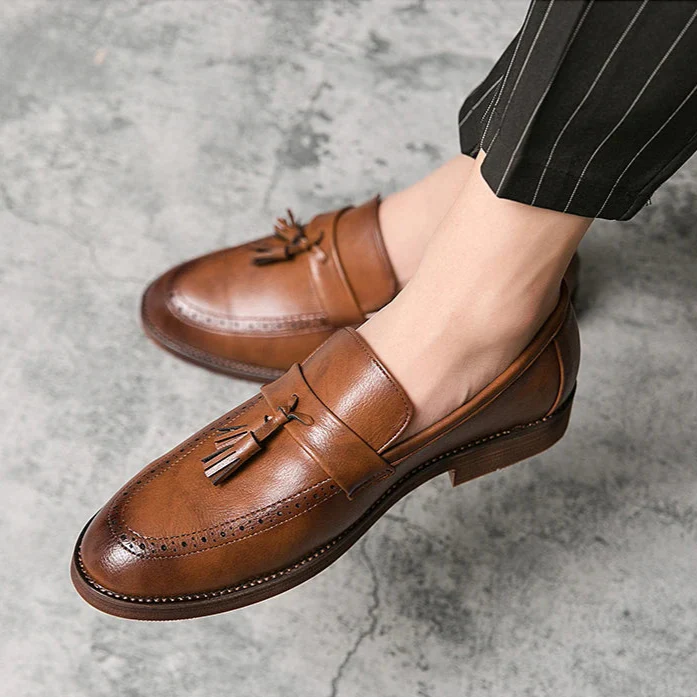 Jack Wellington Leather Loafers - Image 5