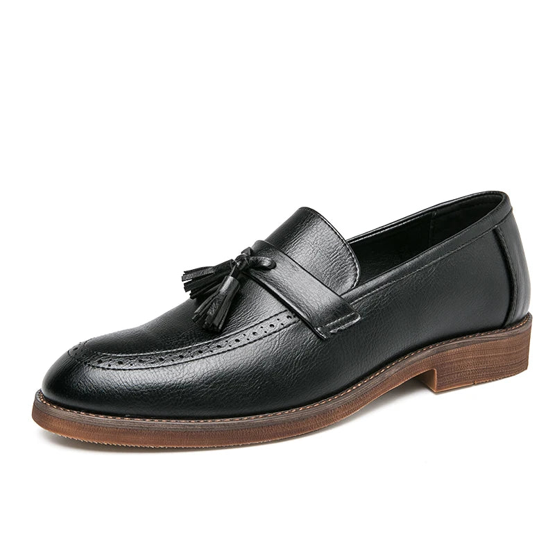 Jack Wellington Leather Loafers - Image 6