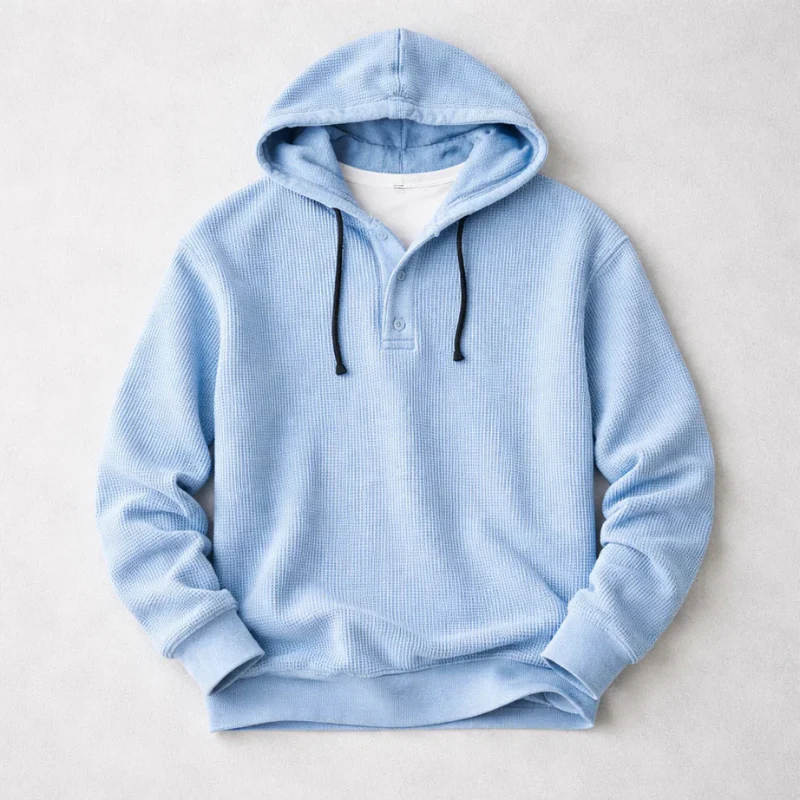 Jackson Waffle Knit Hoodie - Image 5