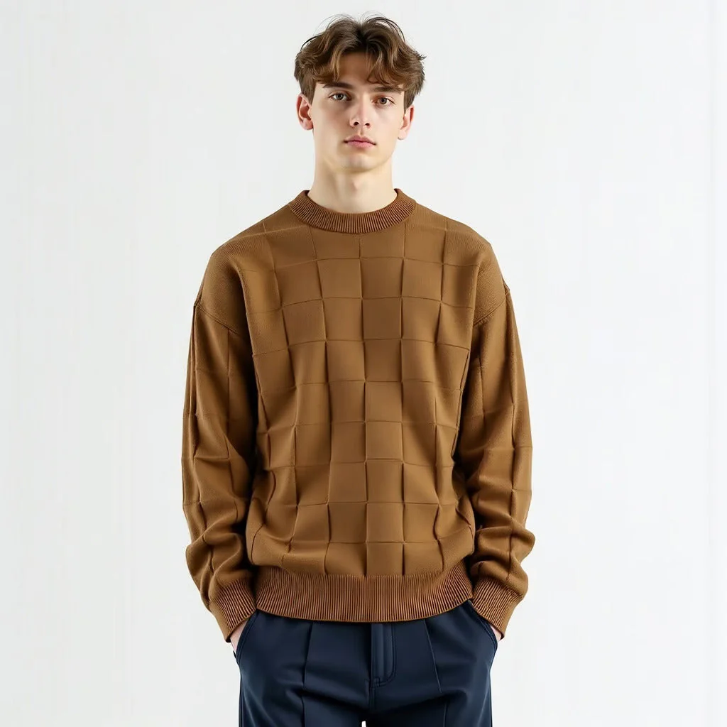Jacob Mason Plaid Sweater - Image 4