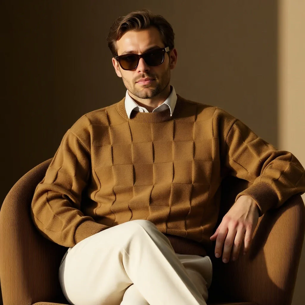 Jacob Mason Plaid Sweater - Image 5