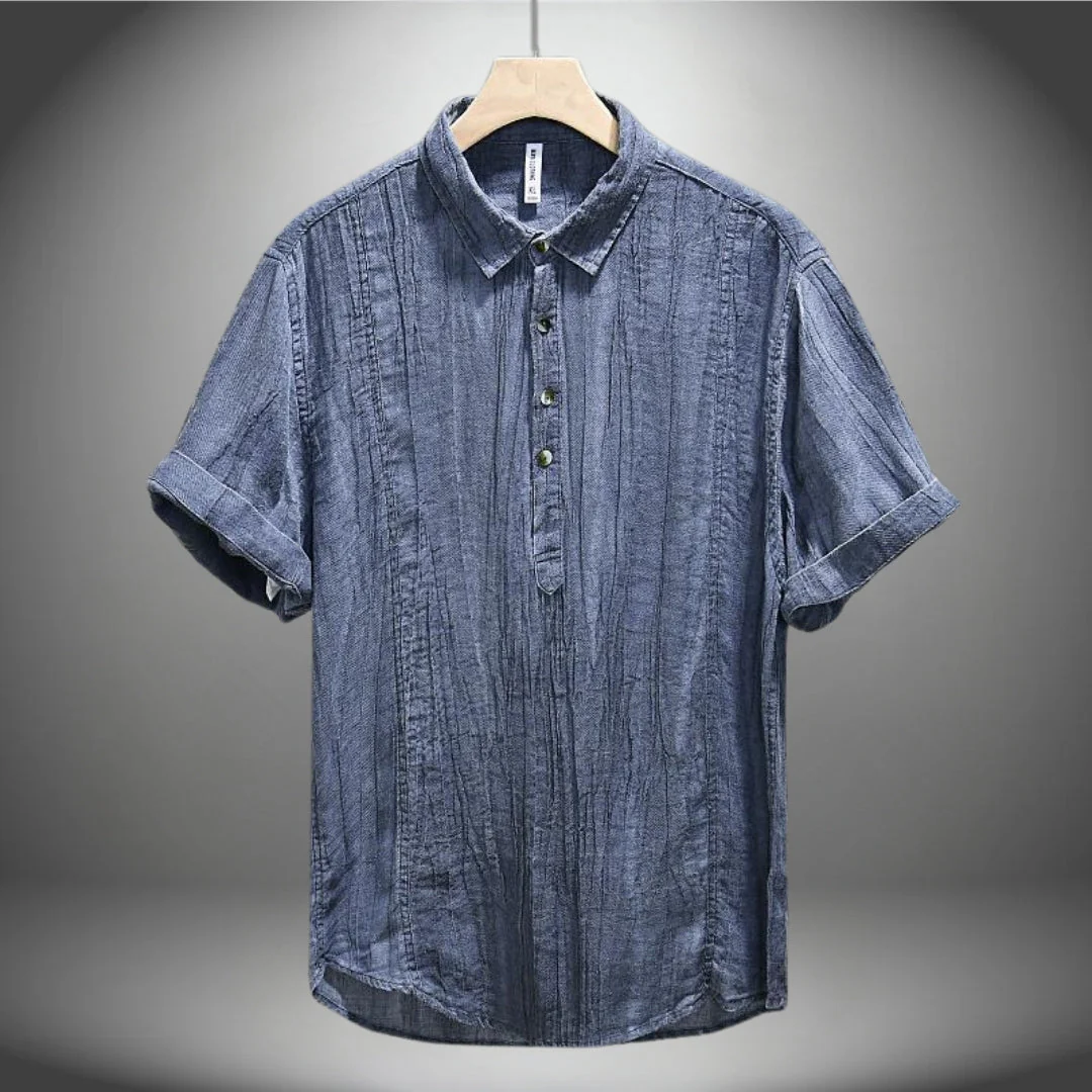 Jacob Mason Pure Linen Shirt - Image 3