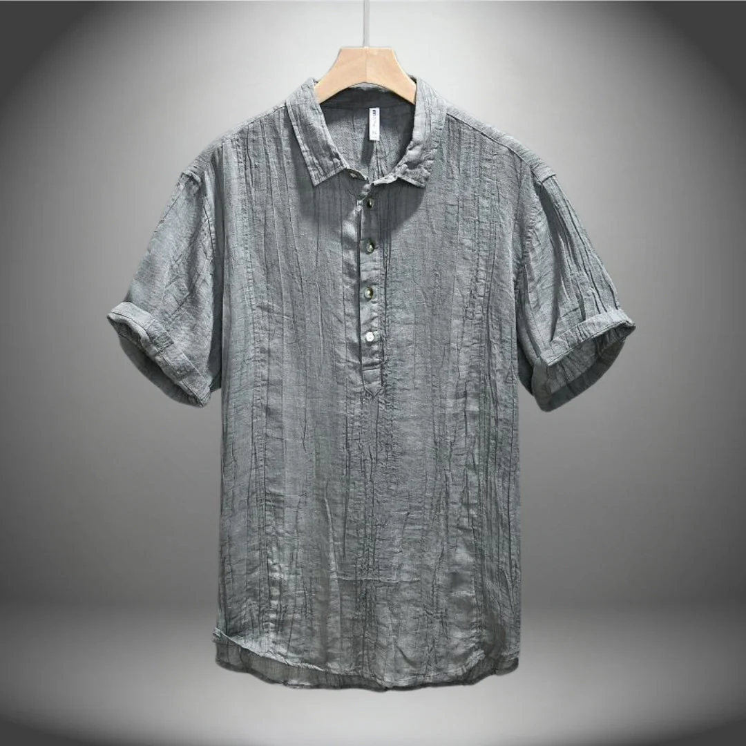 Jacob Mason Pure Linen Shirt - Image 4