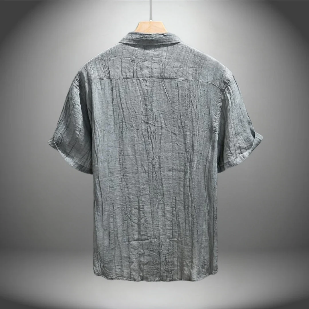 Jacob Mason Pure Linen Shirt - Image 5