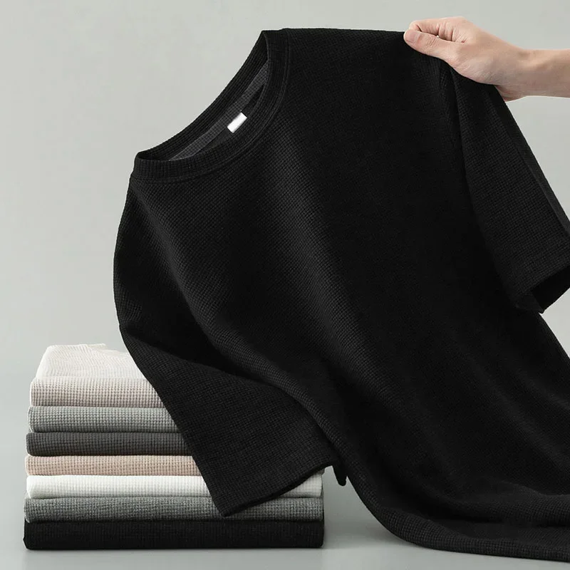 Jacob Mason Waffle Knit Shirt - Image 6