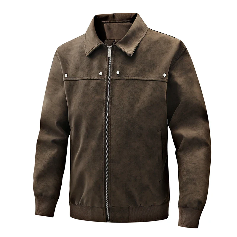 Jasper Hale Classic Leather Jacket - Image 3