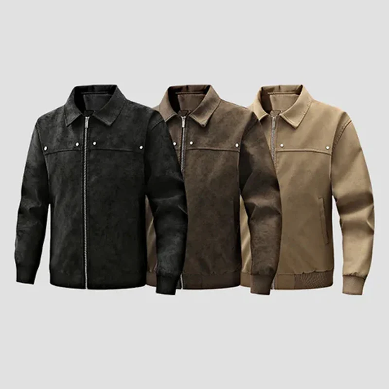 Jasper Hale Classic Leather Jacket - Image 5