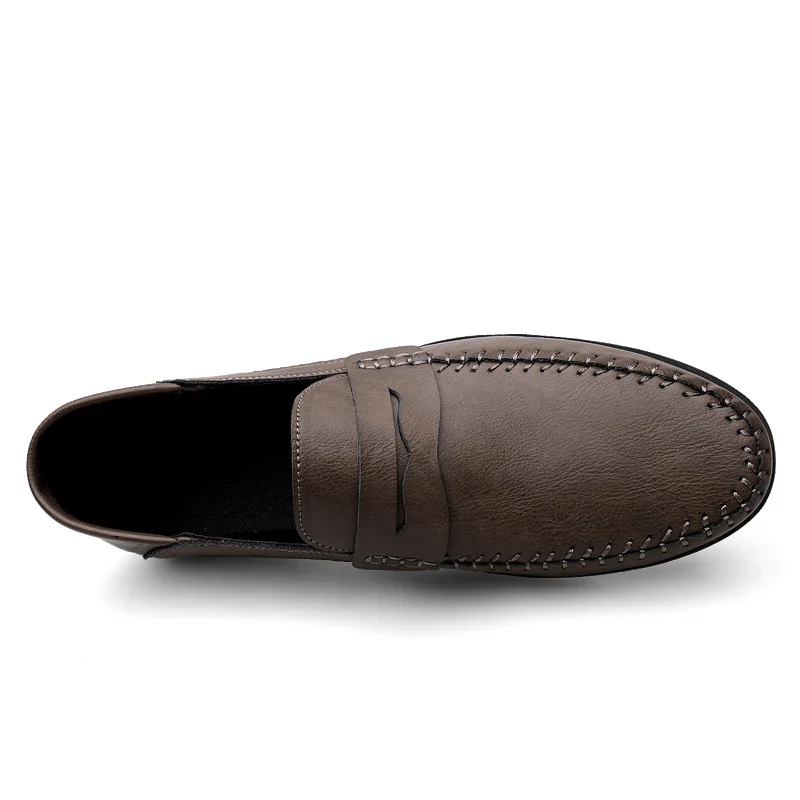 Jon Anthony Leather Loafers - Image 2