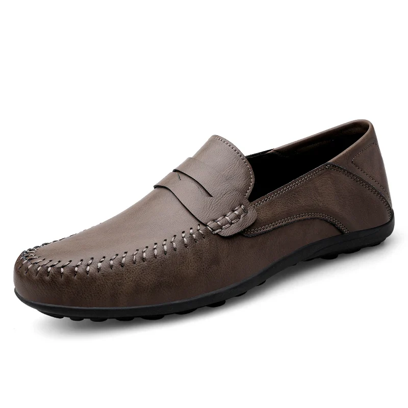 Jon Anthony Leather Loafers - Image 3