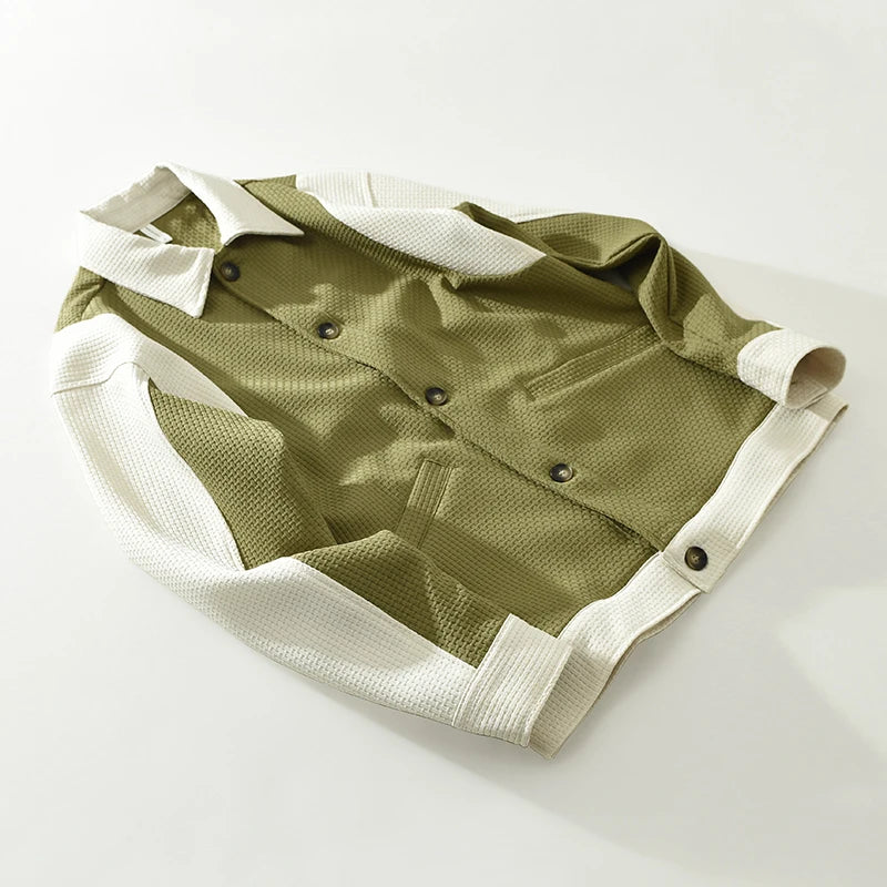 Jon Wellington Waffle Knit Jacket - Image 6