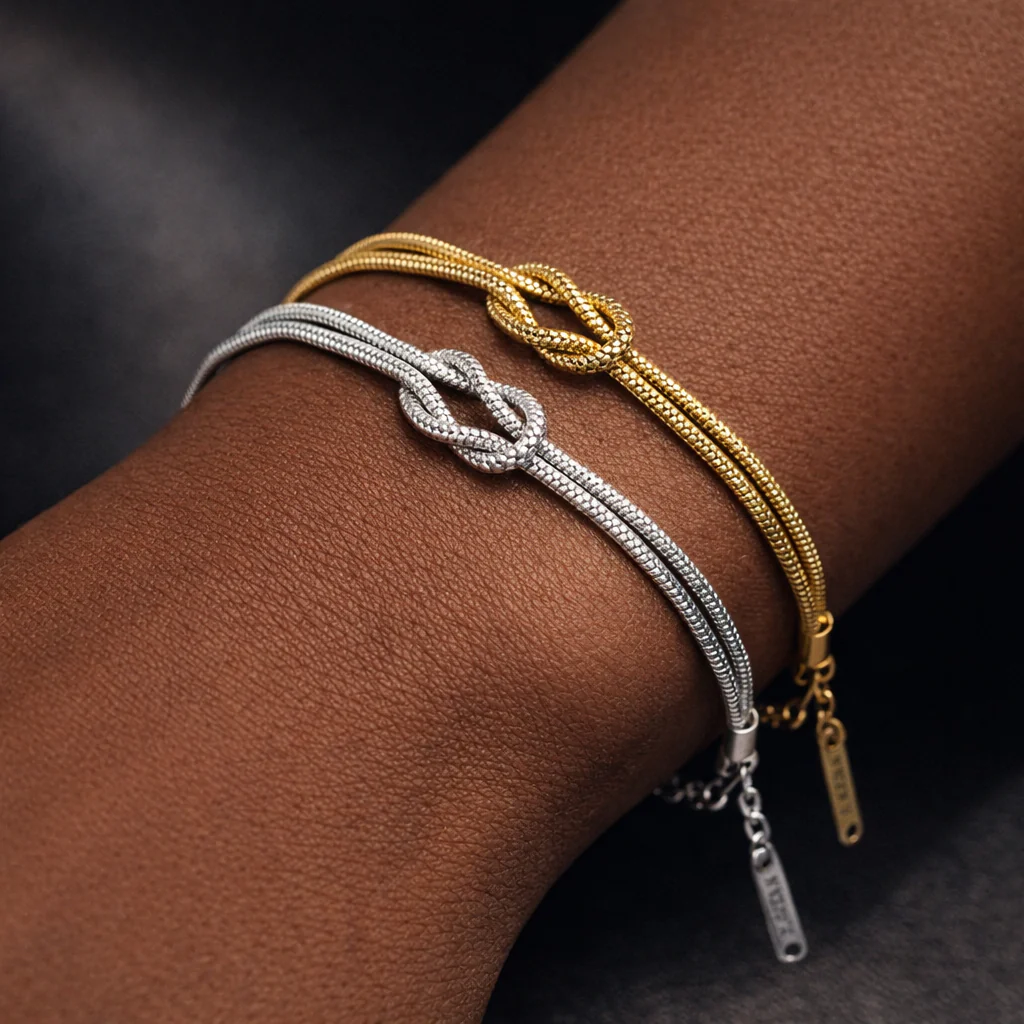 Juliette Eternal Knot Bracelet - Image 4