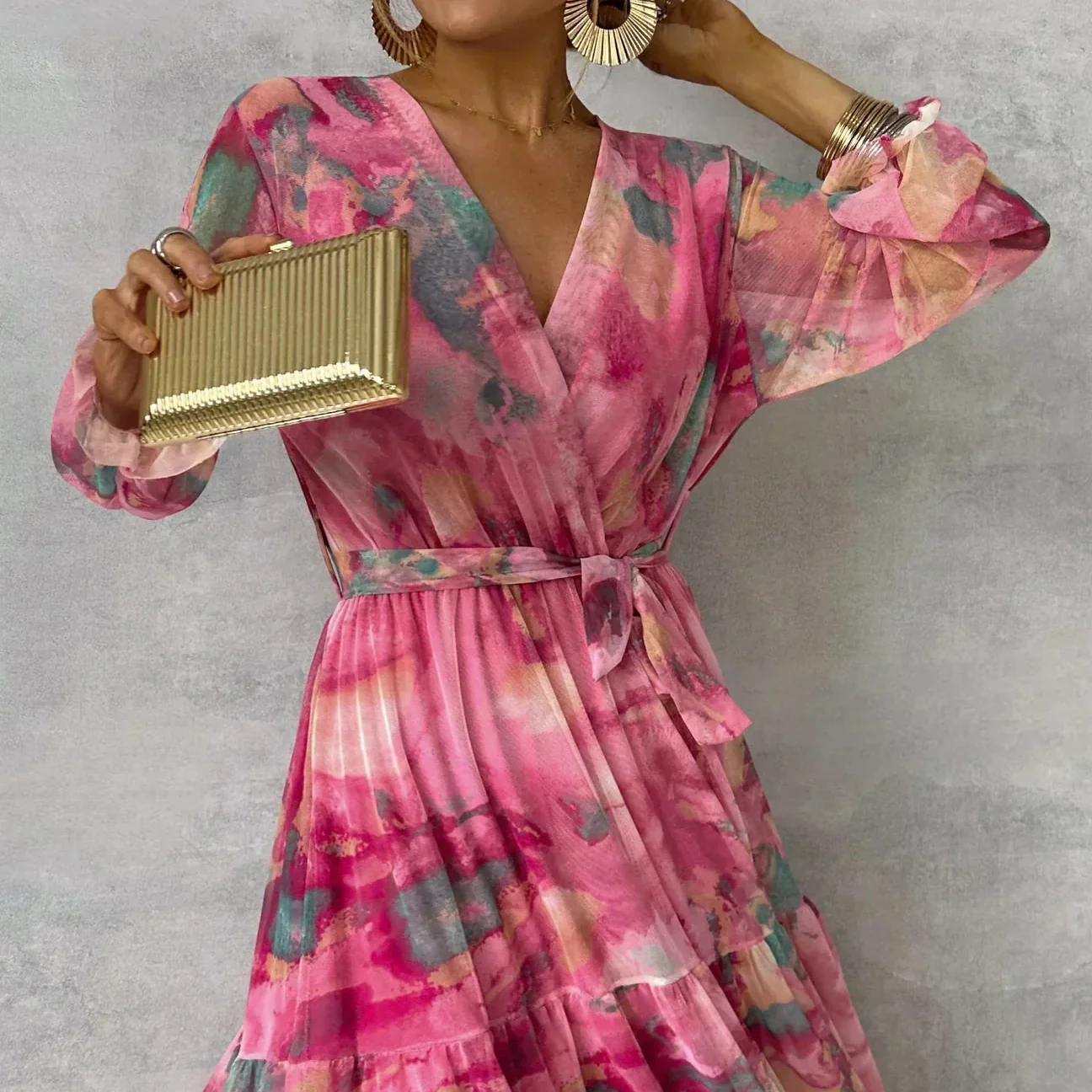 Juliette Floral Maxi Dress - Image 3