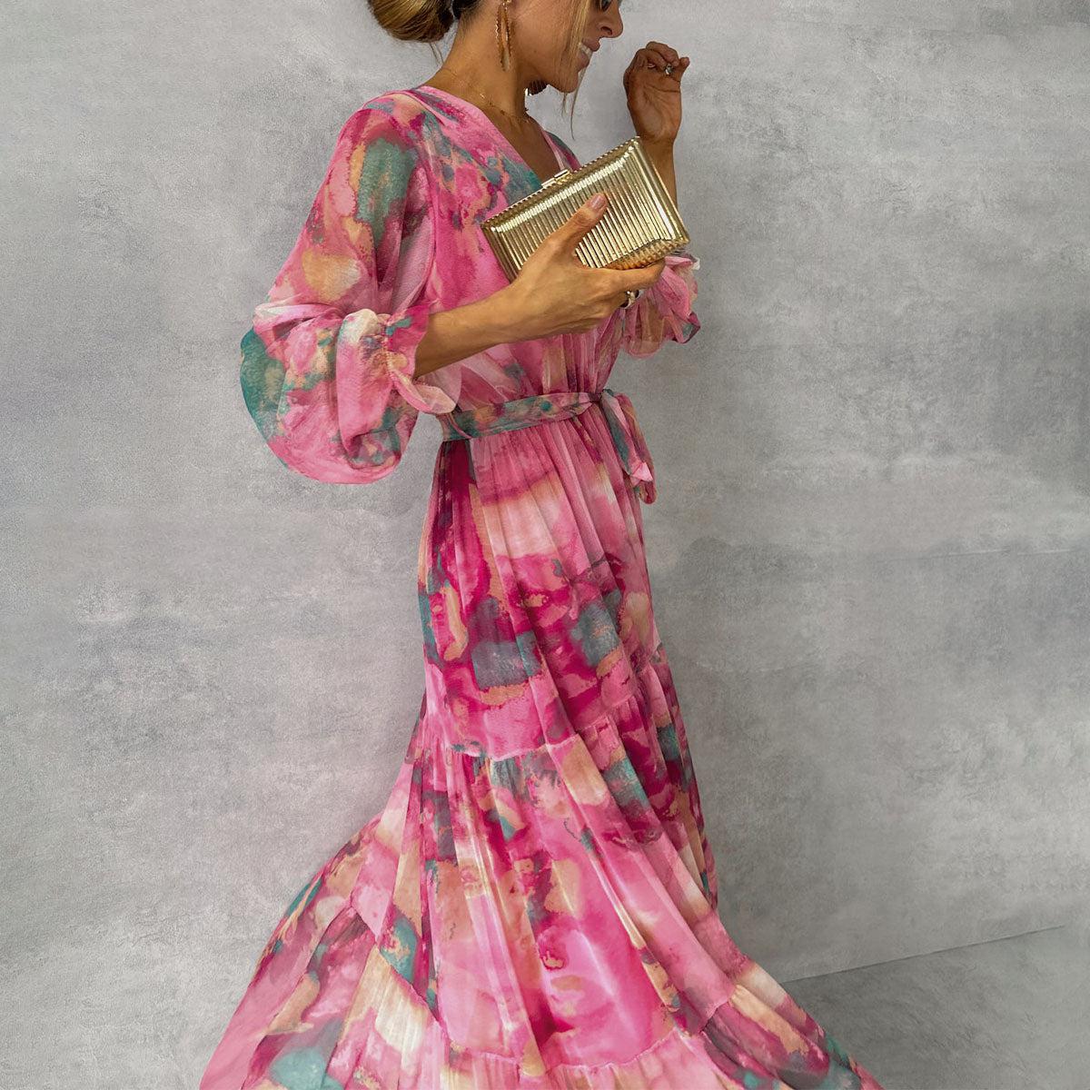 Juliette Floral Maxi Dress - Image 4