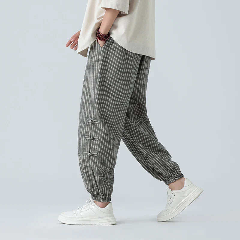Killua Striped Sweatpants - Image 4
