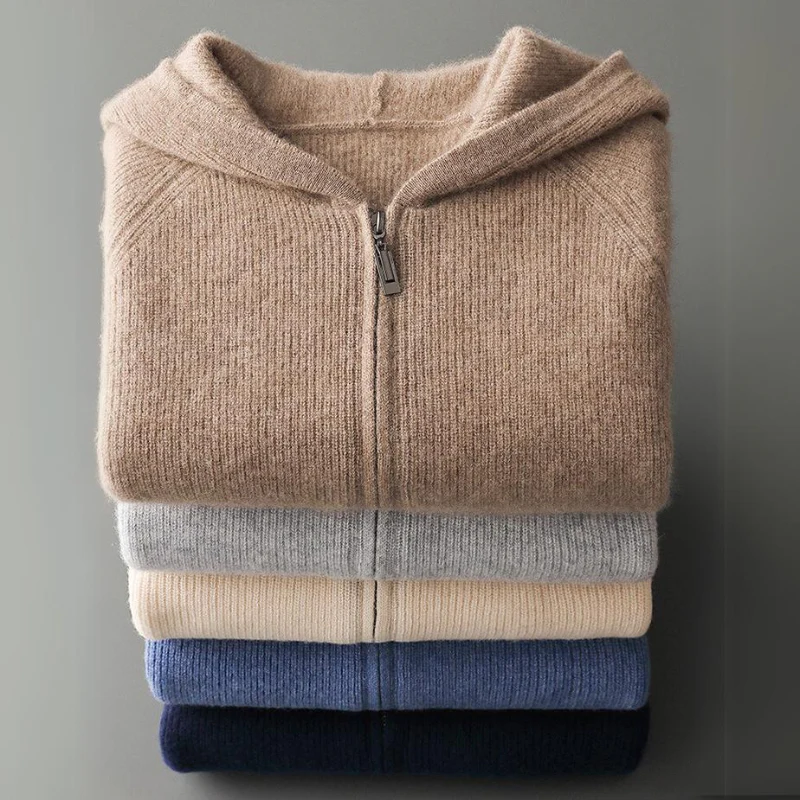 Kingston - Cashmere Merino Zip Up - Image 3