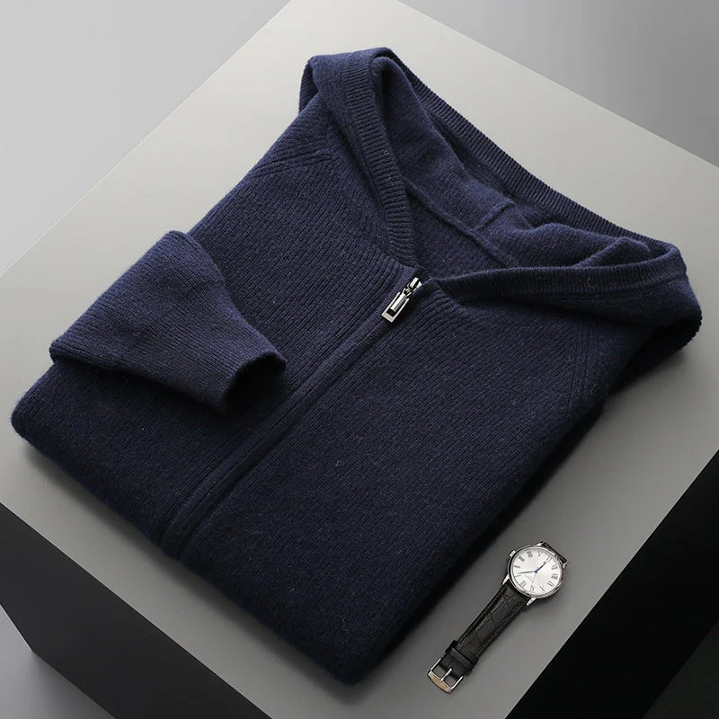 Kingston - Cashmere Merino Zip Up - Image 8