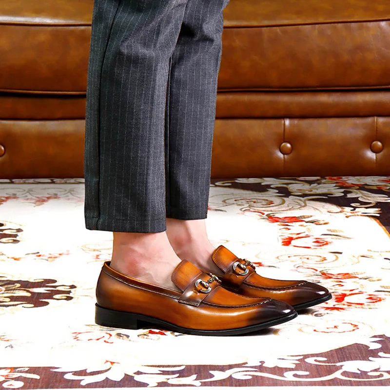 Kingston Handmade Leather Loafers - Image 4