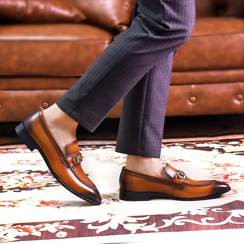 Kingston Handmade Leather Loafers - Image 5