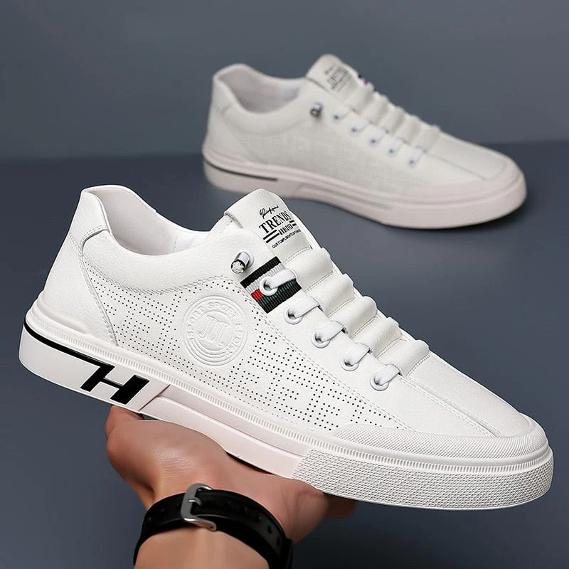 Kingston Handmade Leather Sneakers - Image 2