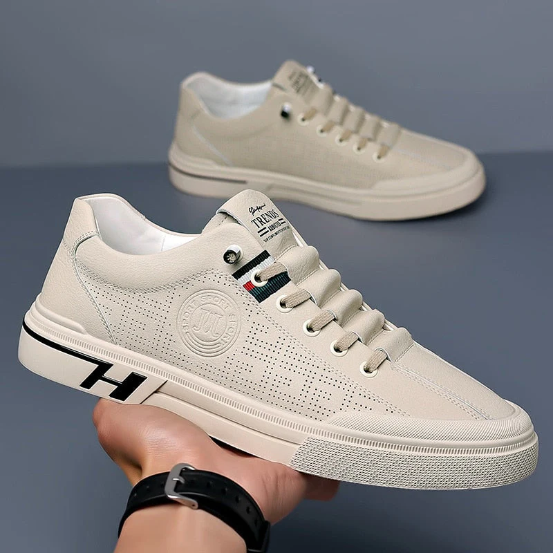 Kingston Handmade Leather Sneakers - Image 4