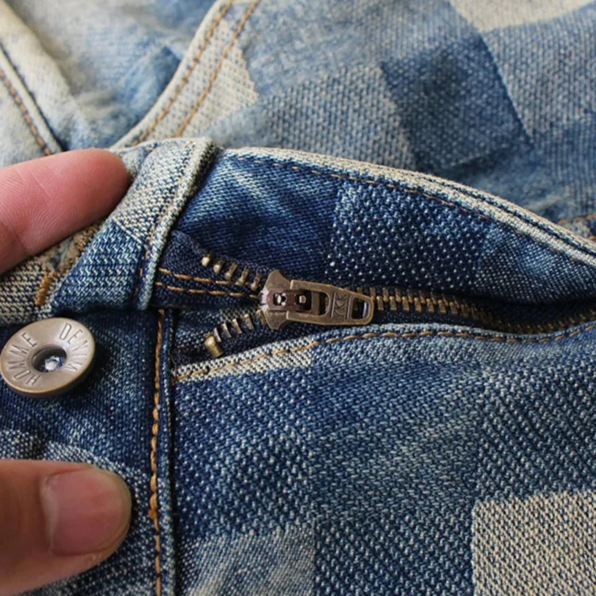 Kingston Pixel Denim Shorts - Image 3