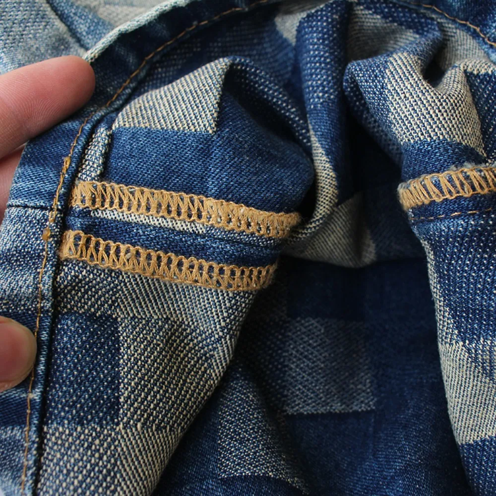 Kingston Pixel Denim Shorts - Image 4