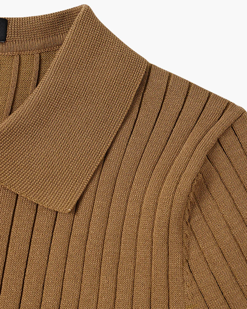 LANGFORD Knitted Polo Shirt - Image 13