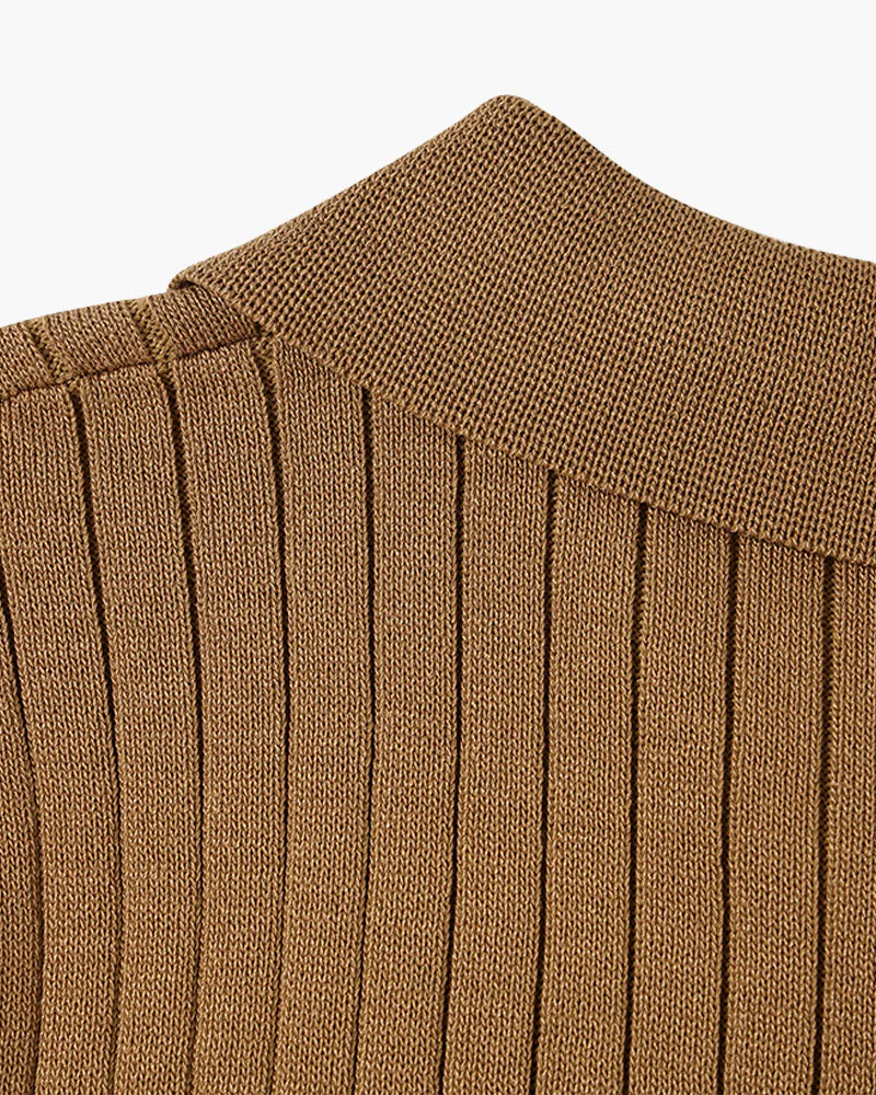 LANGFORD Knitted Polo Shirt - Image 14