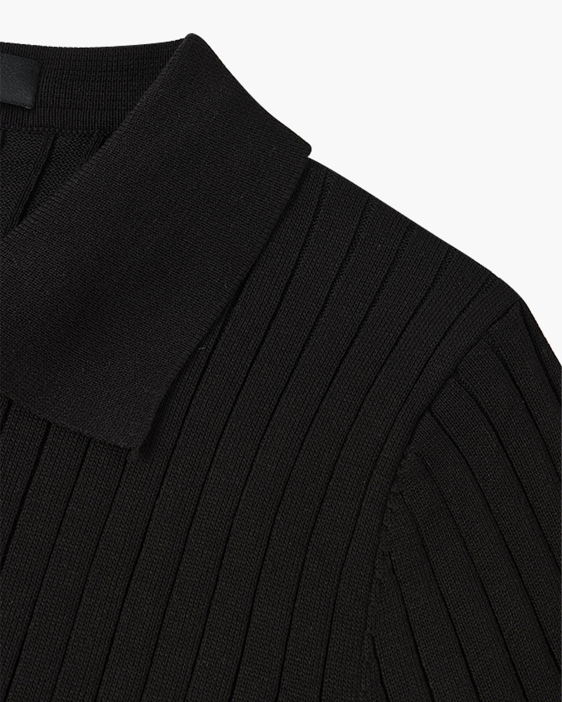LANGFORD Knitted Polo Shirt - Image 21
