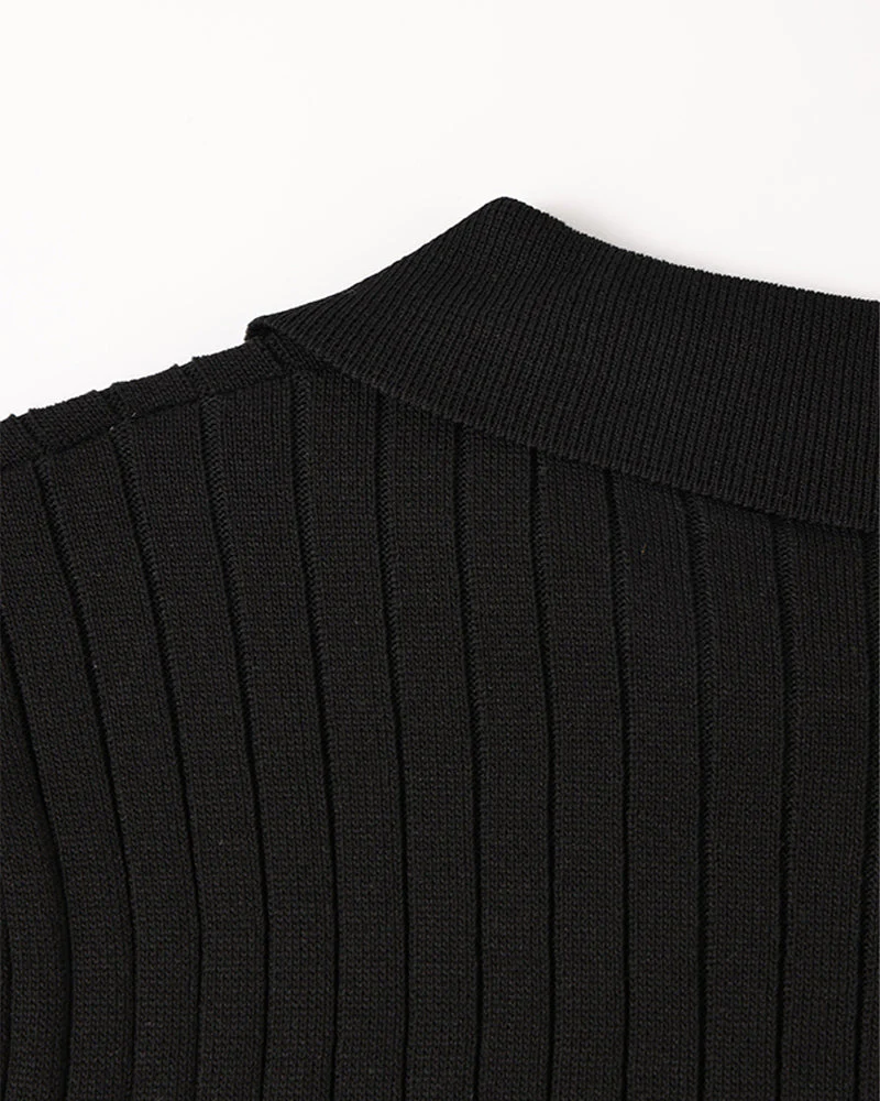 LANGFORD Knitted Polo Shirt - Image 23