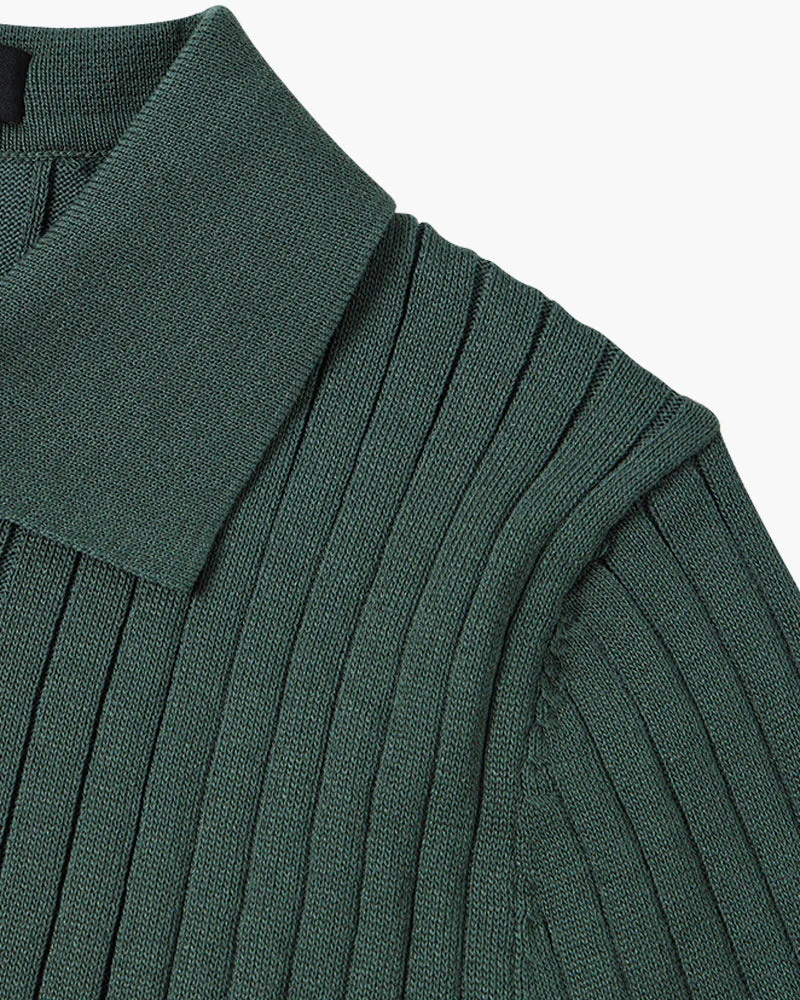 LANGFORD Knitted Polo Shirt - Image 7