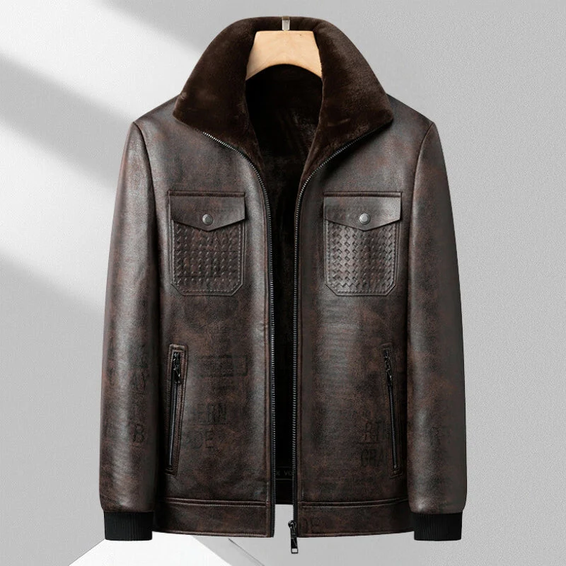 Logan Pierce Genuine Leather Jacket