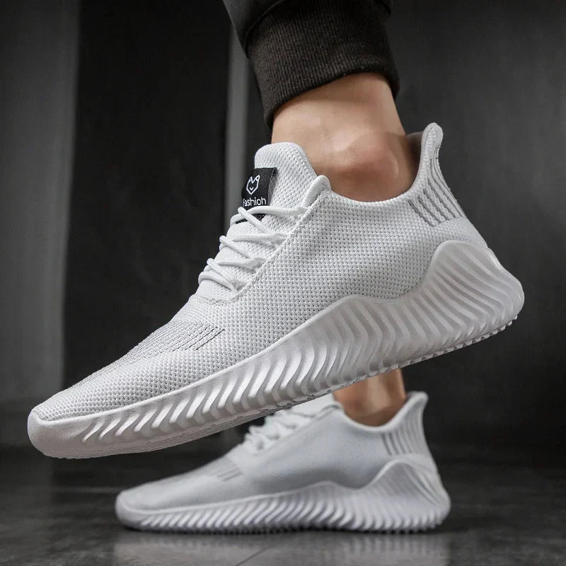 Logan Pierce Knit Flex Sneakers - Image 3