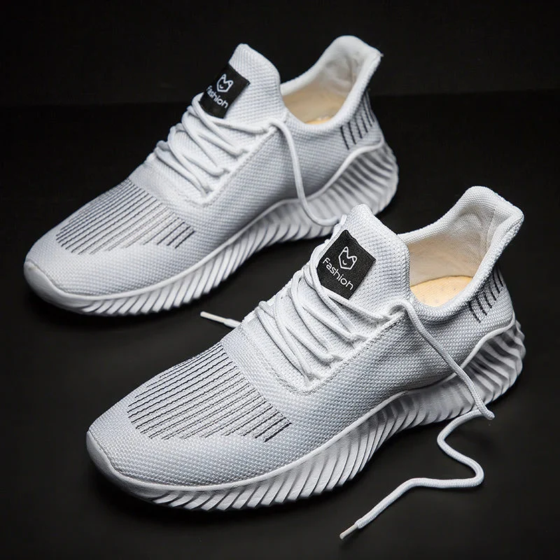 Logan Pierce Knit Flex Sneakers - Image 4