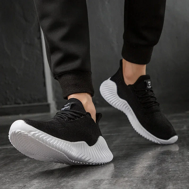 Logan Pierce Knit Flex Sneakers - Image 9