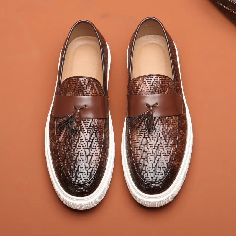 Logan Pierce Leather Loafers - Image 2
