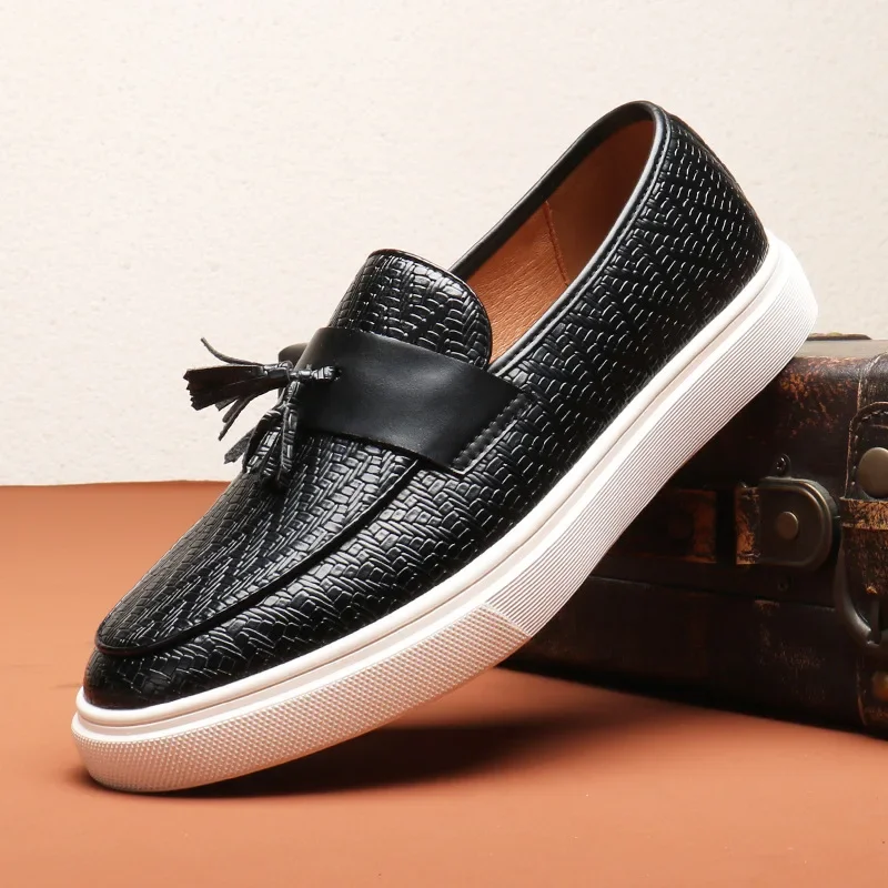 Logan Pierce Leather Loafers - Image 4