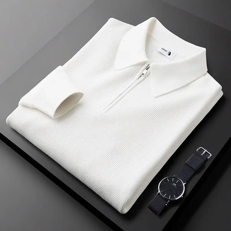 Logan Pierce Ribbed Polo - Image 4